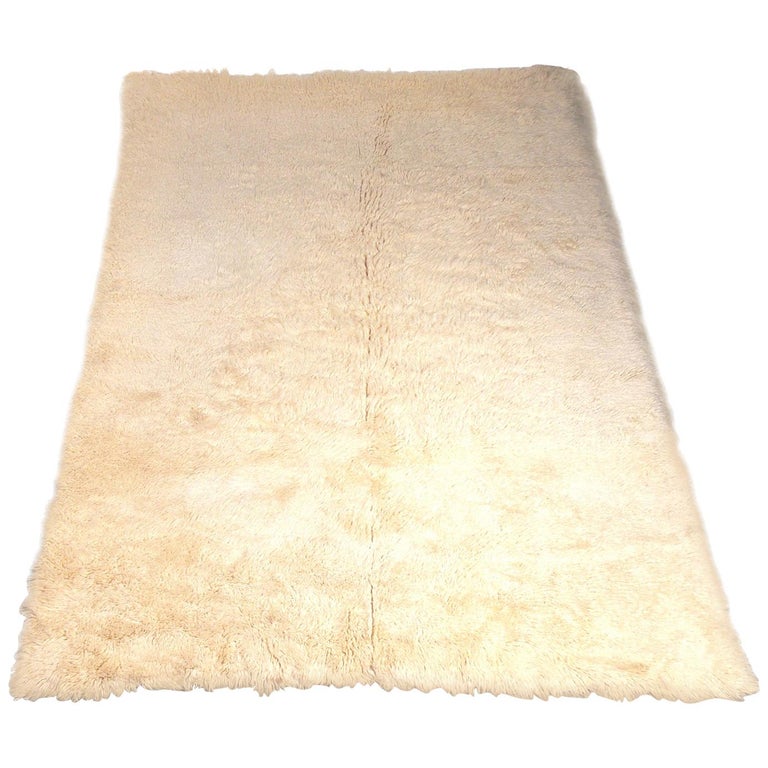 Large Scale Flokati Rug at 1stDibs