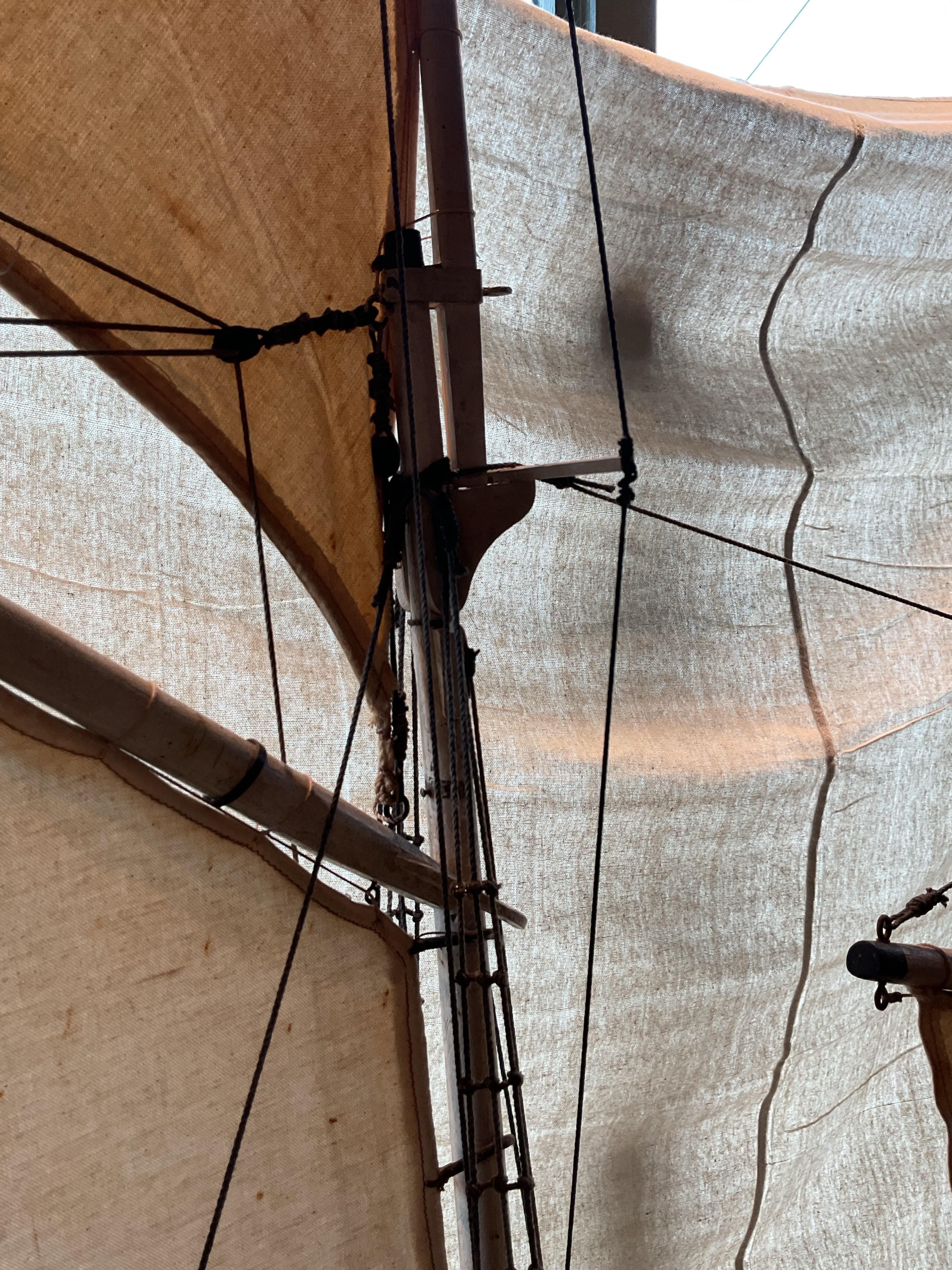 Métal Modèle Schooner de Gloucester à grande échelle en vente