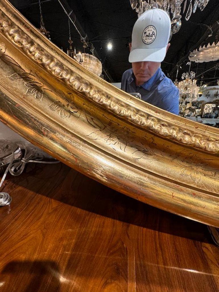 Français Grands miroirs Louis Philippe dorés à l'or en vente