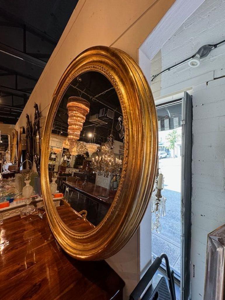 20ième siècle Grands miroirs Louis Philippe dorés à l'or en vente