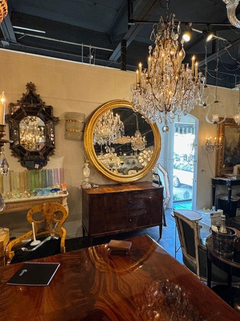 Miroir Grands miroirs Louis Philippe dorés à l'or en vente