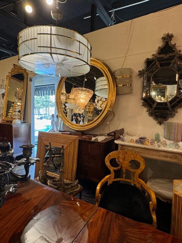 Grands miroirs Louis Philippe dorés à l'or en vente 1