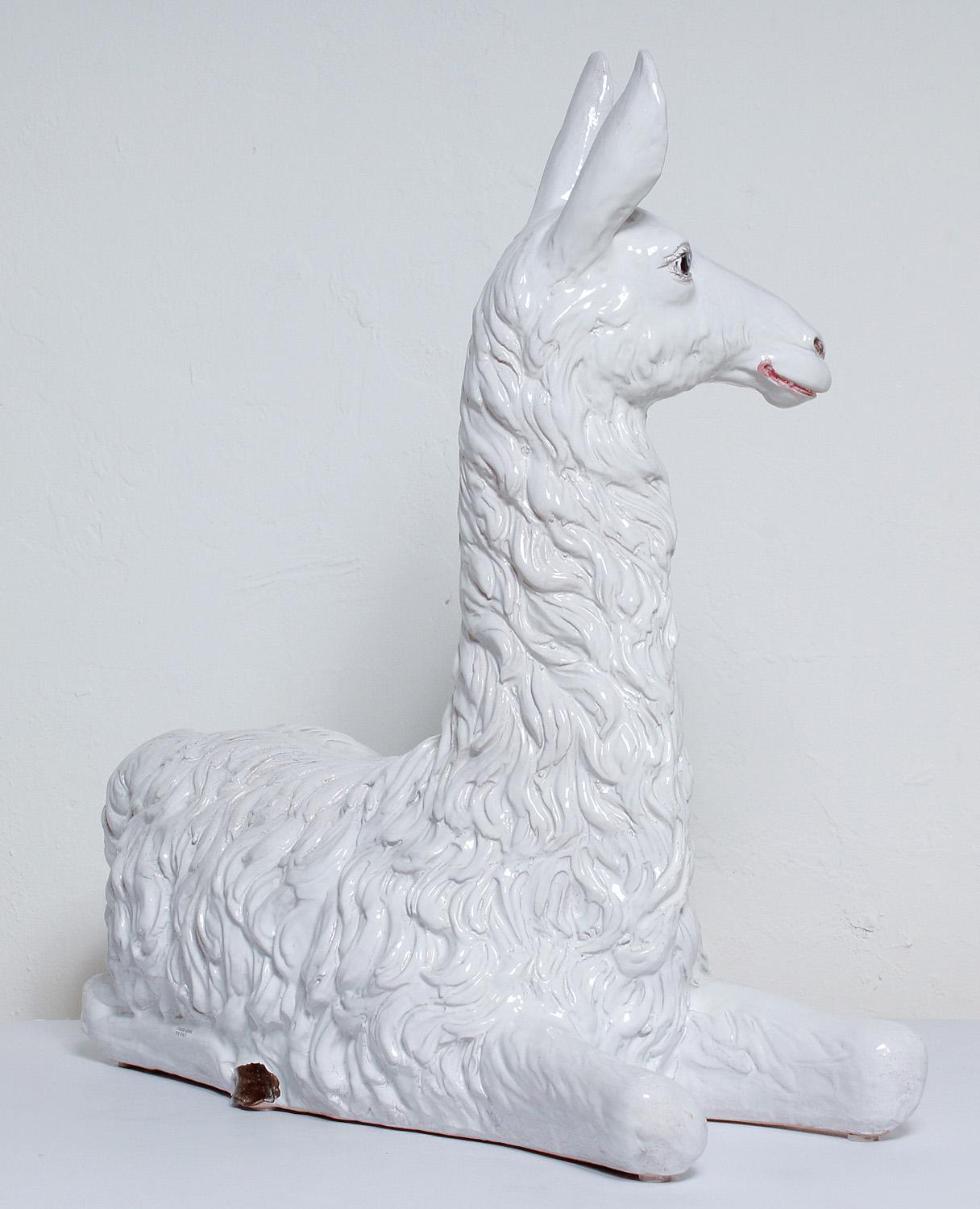 llama ceramic