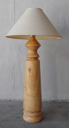 Large Scale Hand Turned Craftsman Table Lamp