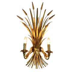 Large Scale Hans Kogl Wheatsheaf Wall Light