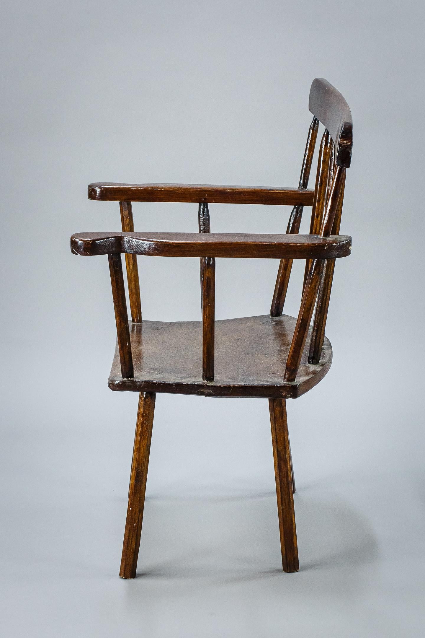 20th Century Large Scale Irish Stick or Hedge Chair