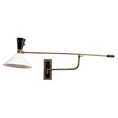 Large Scale Italian Swing Wall Light