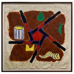 Large Scale Joe Tilson, 'Apollo Pythion' 1990, Signed & Dated in Pencil