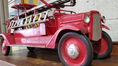 Large-Scale Keystone Ride-On Toy Fire Truck