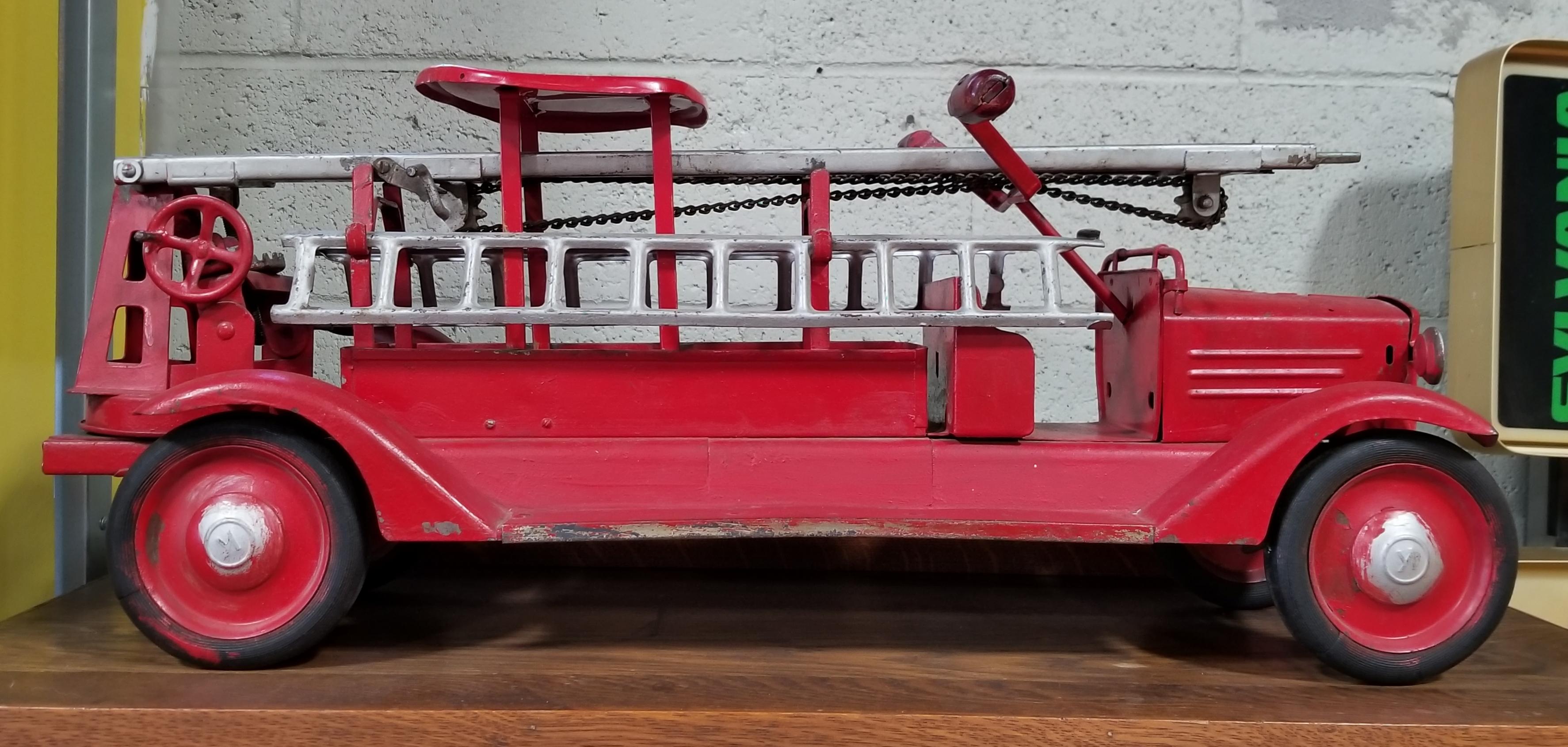 large toy fire truck