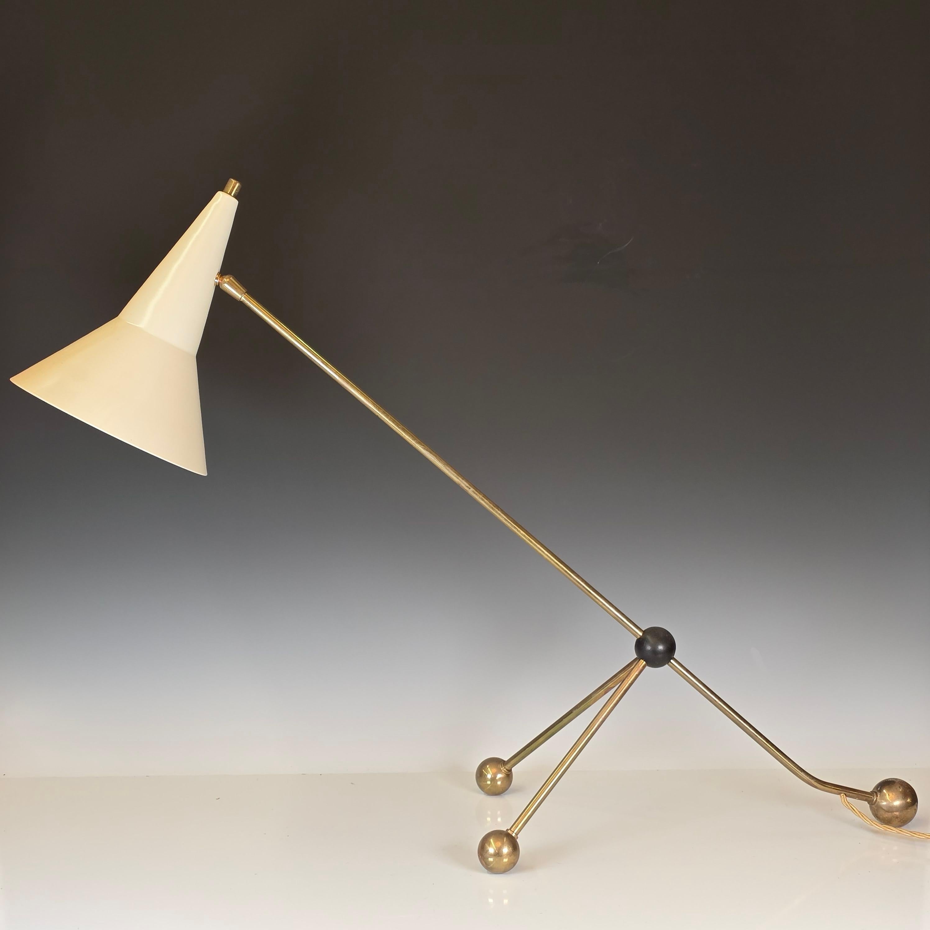 Mid-Century Modern Large Scale Lamp by Otto Kolb For Sale