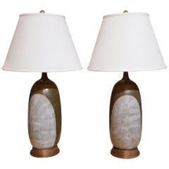Large-Scale Lamps Manner of Byron Temple, A Pair