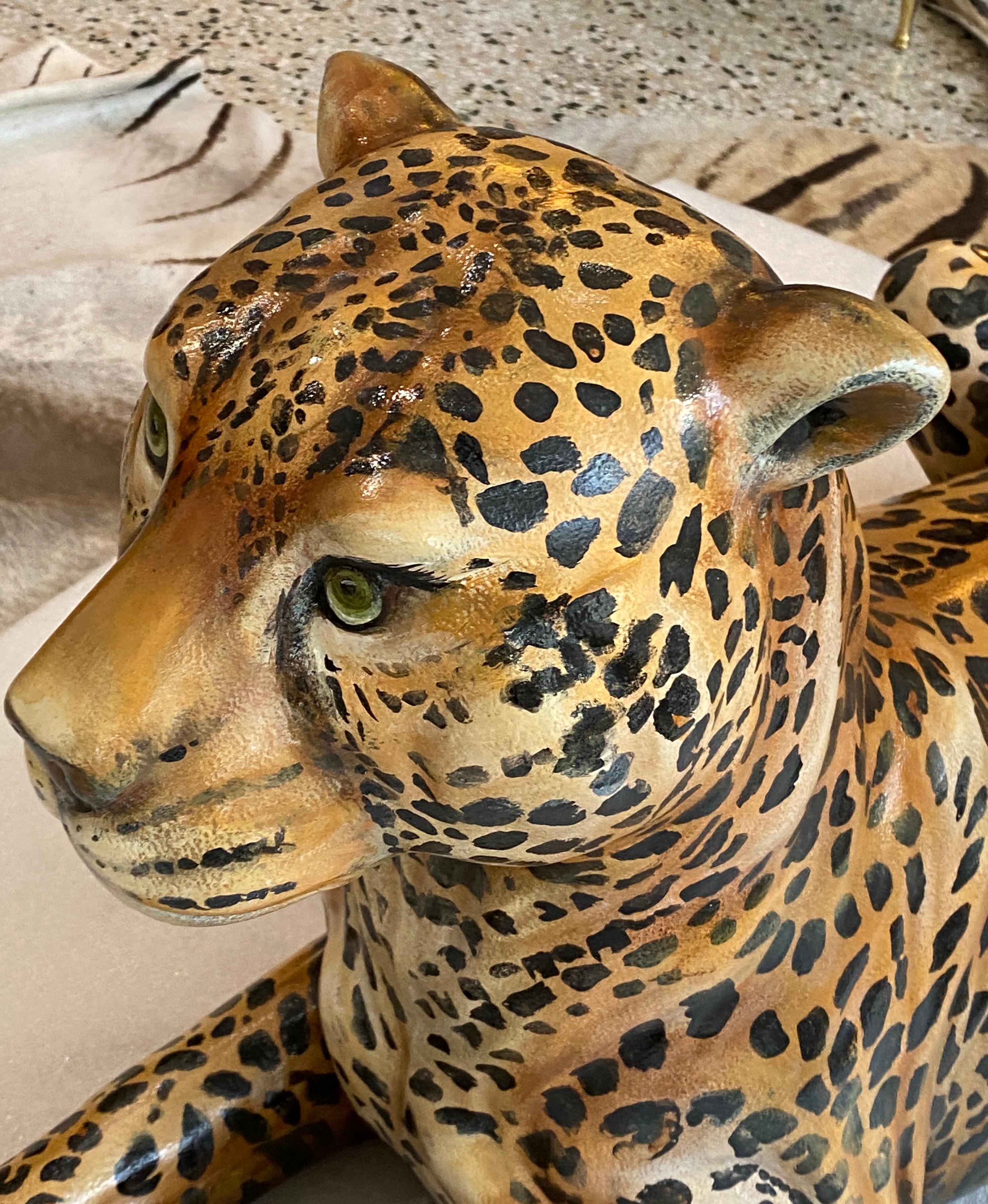 Large Scale Leopard Figure For Sale 2