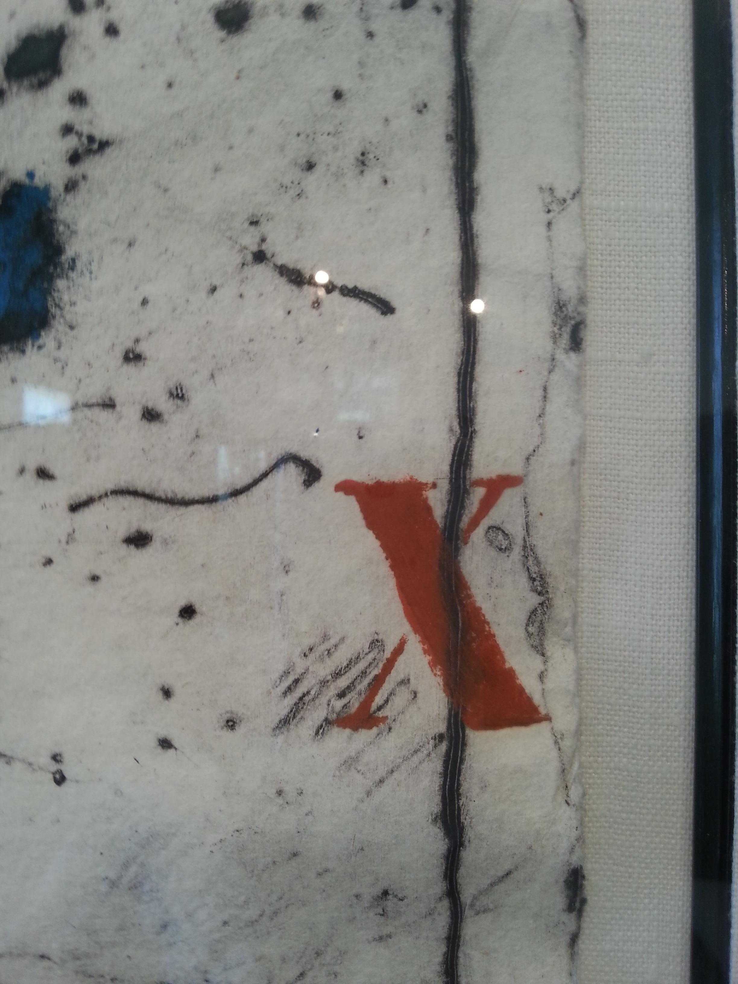 James Coignard French Artist Large Scale Mixed Media Etching Proof  In Good Condition For Sale In West Palm Beach, FL