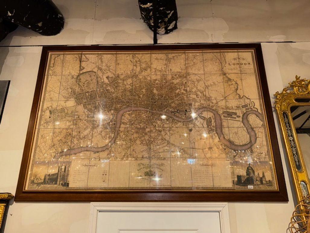 Carte à grande échelle du métro de Londres en vente 2