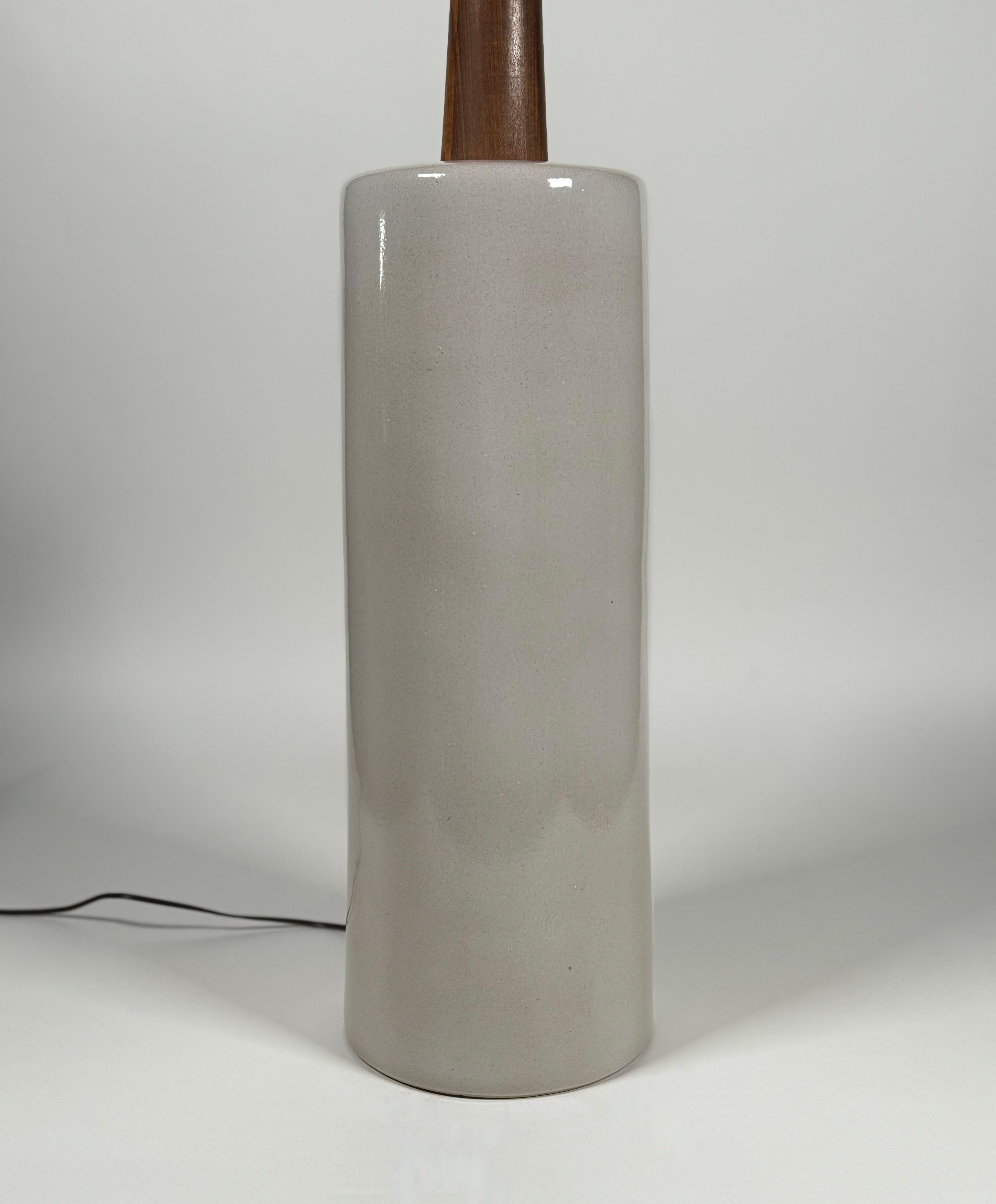 Großformatige Martz Keramik-Tischlampe (amerikanisch) im Angebot