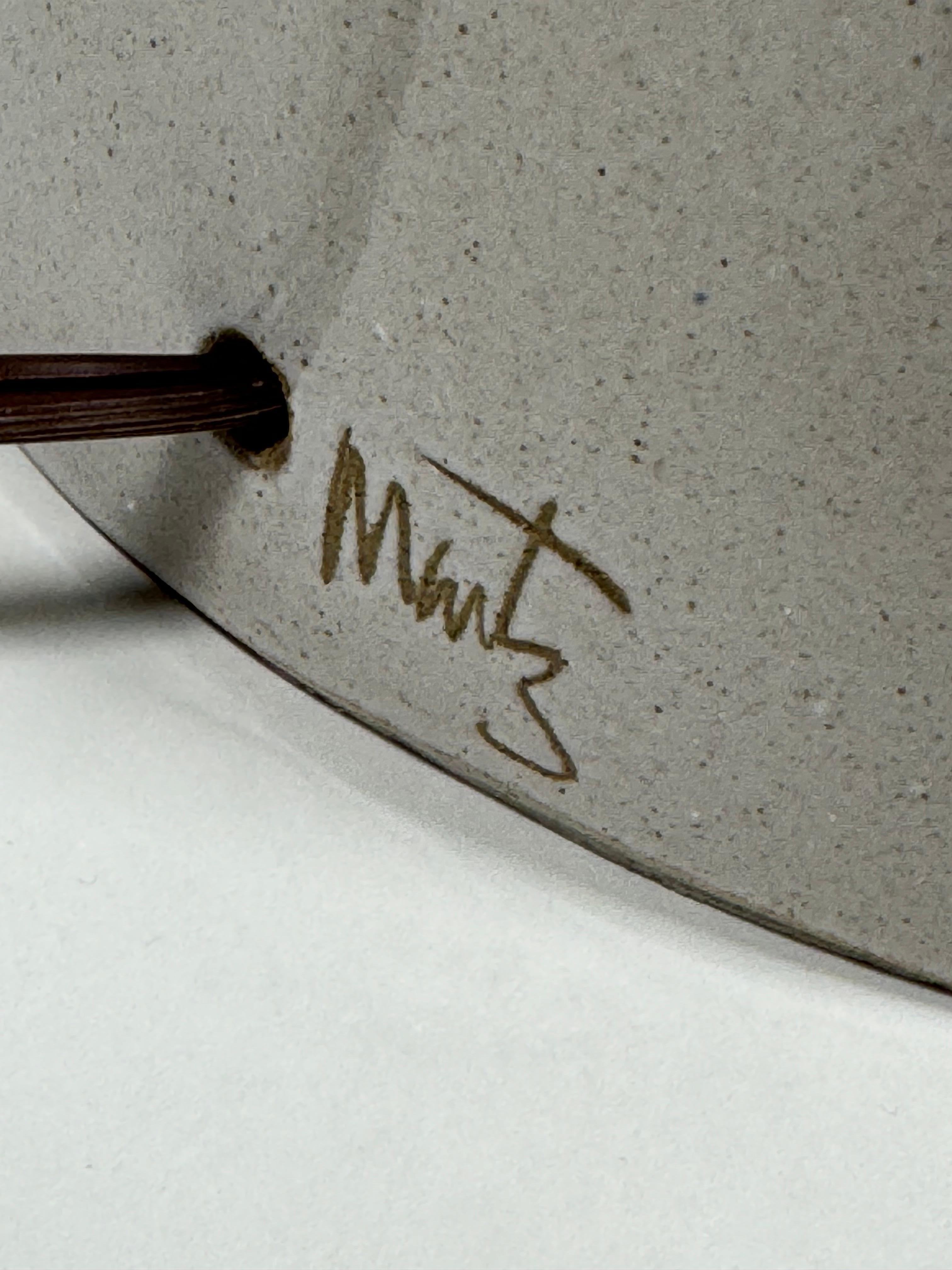 Großformatige Martz Keramik-Tischlampe im Zustand „Gut“ im Angebot in Oakland, CA