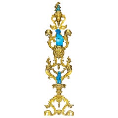 Large Scale Mid-Century Italian Giltwood Rococo Wall Bracket / Shelf / Etagere