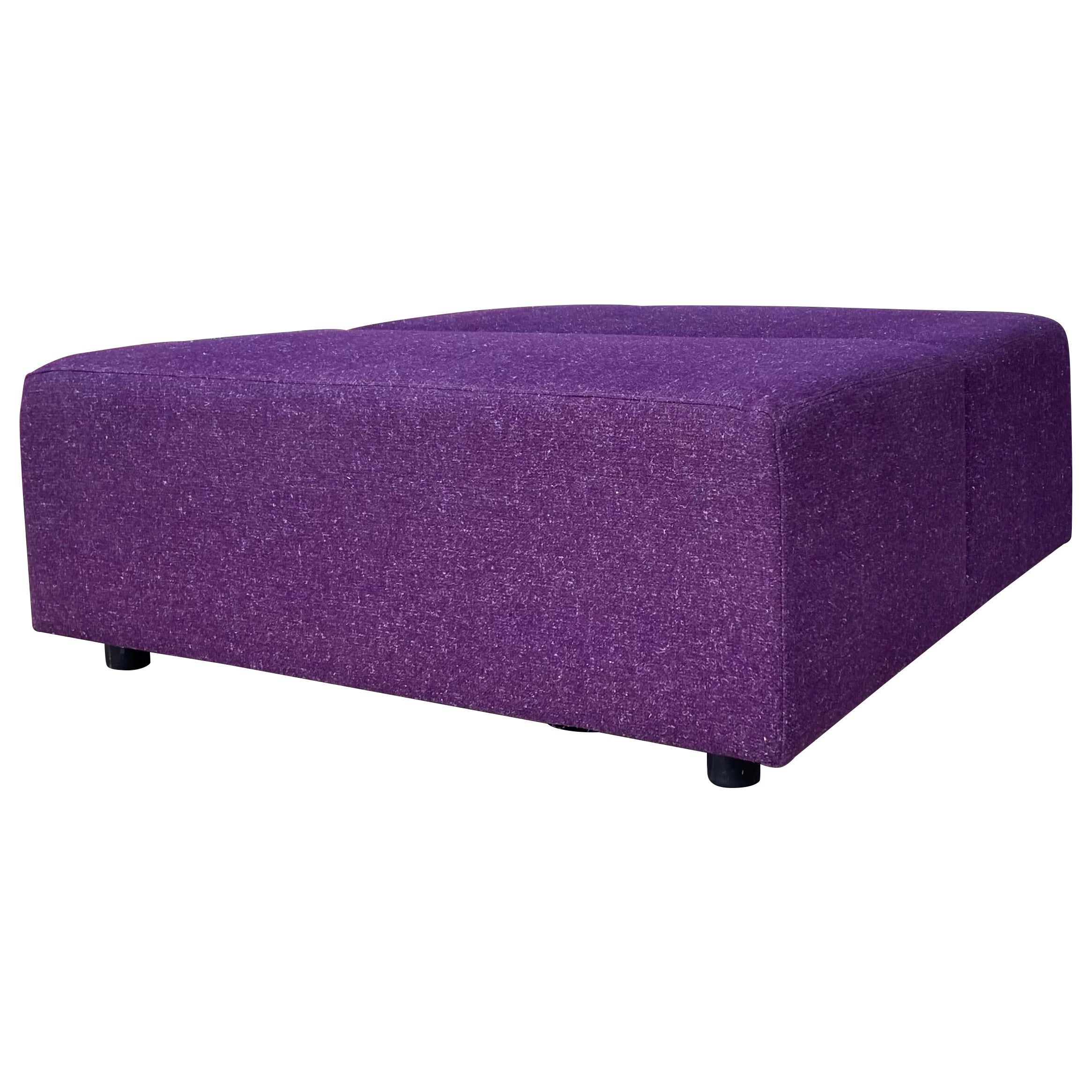 Large Scale Mid-Century Modern Ottoman By The Coalesse Div. Of Steelcase