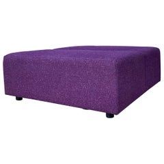 Large Scale Mid-Century Modern Ottoman By The Coalesse Div. Of Steelcase