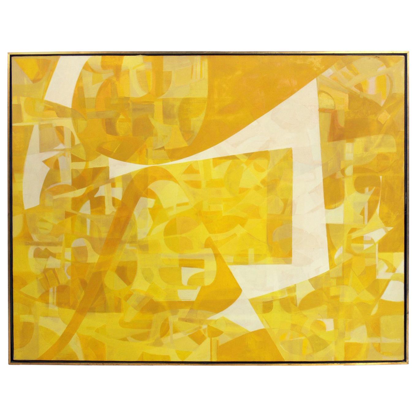 Large Scale Midcentury Abstract Painting