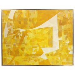 Large Scale Midcentury Abstract Painting