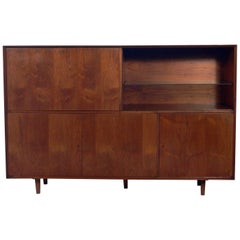 Large-Scale Midcentury Bar Cabinet or Credenza
