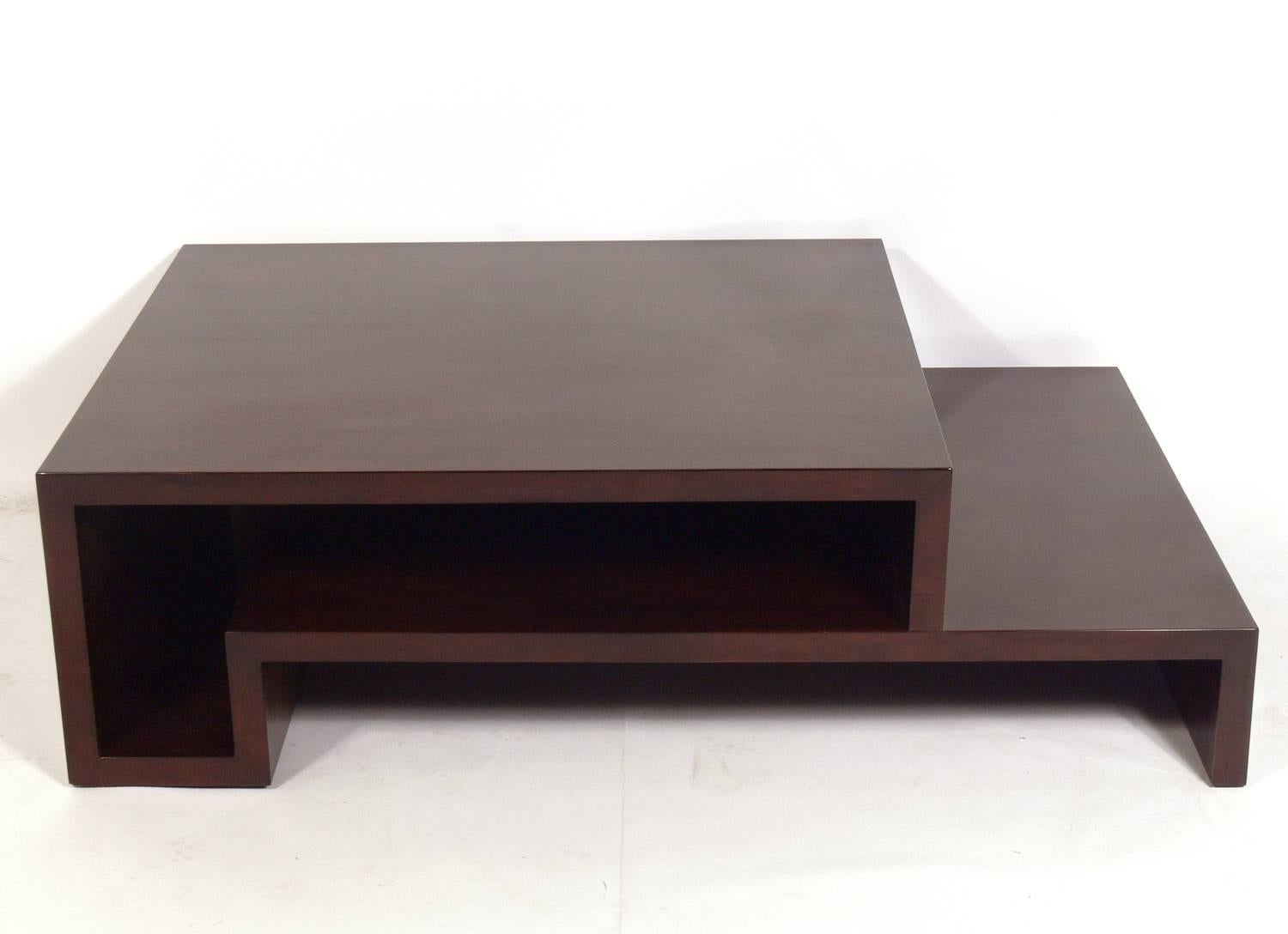 Mid-Century Modern Large-Scale Modern Coffee Table by Lorin Marsh