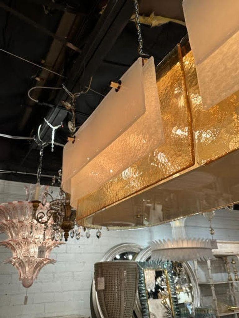 Large Scale Murano Glass Chandelier 4