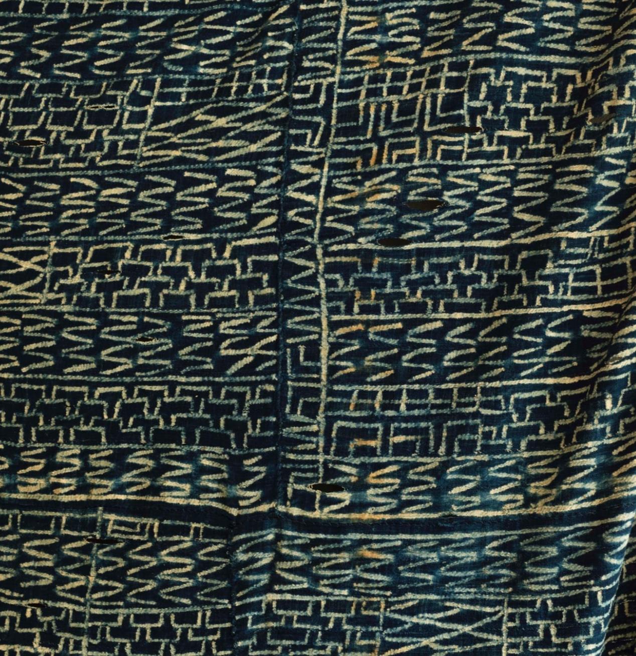 Cameroonian Large Scale N’dop Display Cloth Panel For Sale