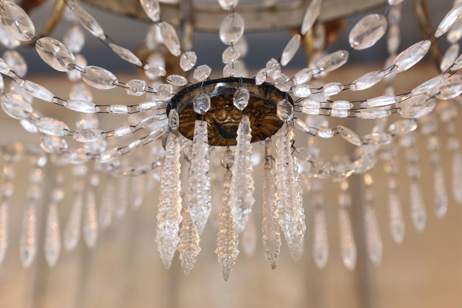 Large Scale Neoclassical Chandelier 9
