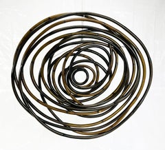 Large-Scale Organic Modern Bentwood Wall Sculpture by Palacek