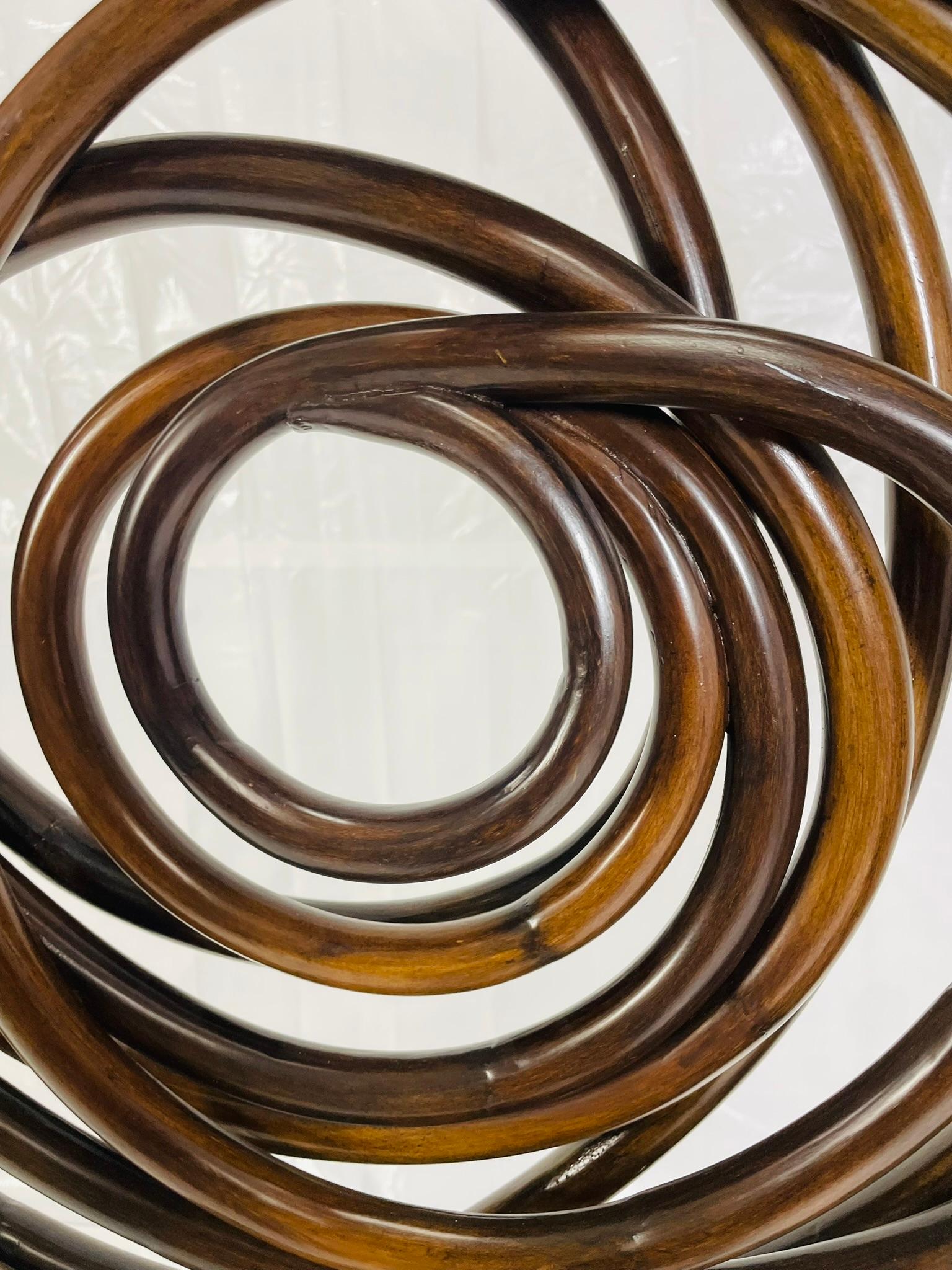 Großformatige moderne organische bugholz wandskulptur von Palacek (21. Jahrhundert und zeitgenössisch) im Angebot