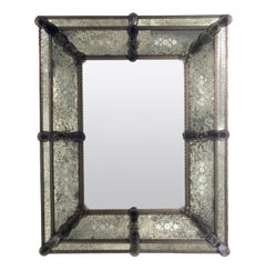 Vintage Large Scale Ornate Venetian Mirror