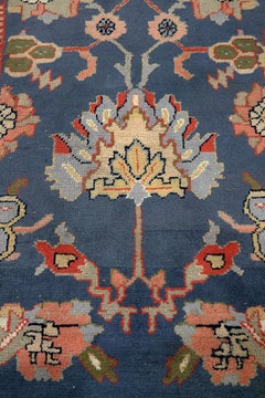 Großformatiger Oushak-Teppich (5035), frühes 20. Jahrhundert