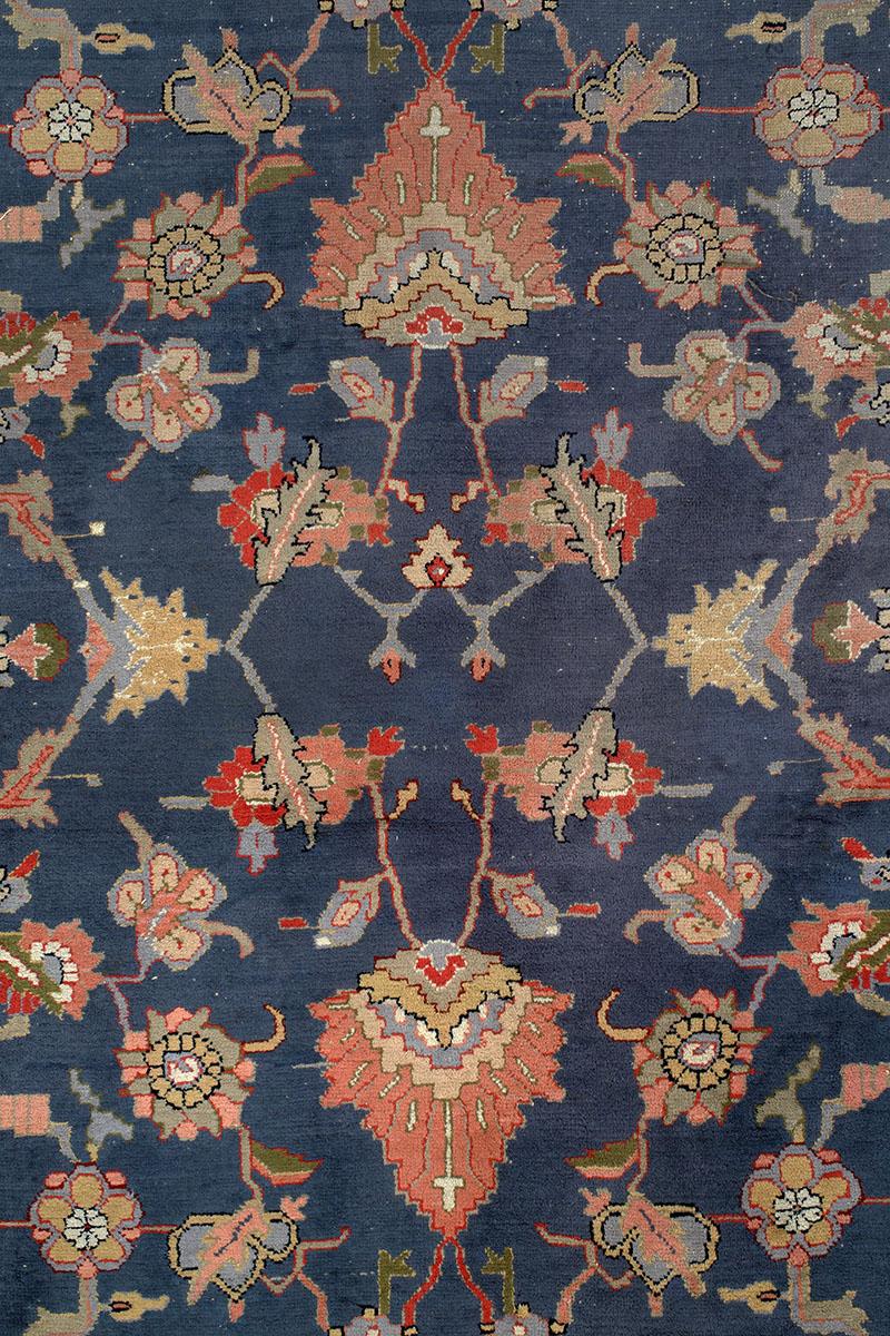 Tapis d'Oushak (5035), début du 20e siècle Bon état - En vente à London, GB
