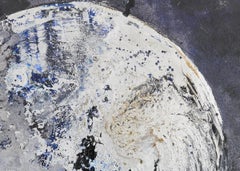 Large-scale Painting of a Planet by Thierry Despont