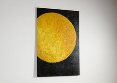 Large-scale Painting of a Planet by Thierry Despont