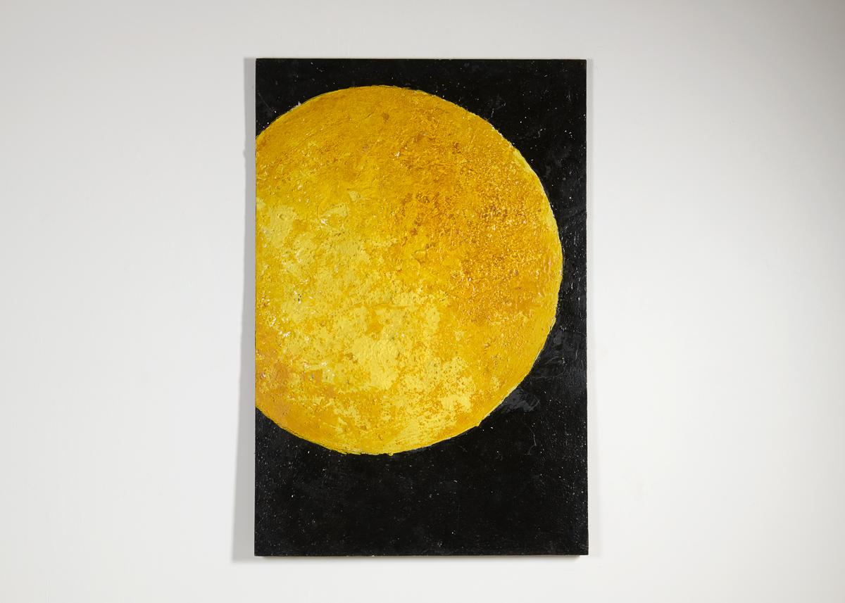 Großformatiges Gemälde eines Planeten von Thierry Despont (21. Jahrhundert und zeitgenössisch) im Angebot