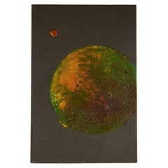 Large-scale Painting of a Planet by Thierry Despont