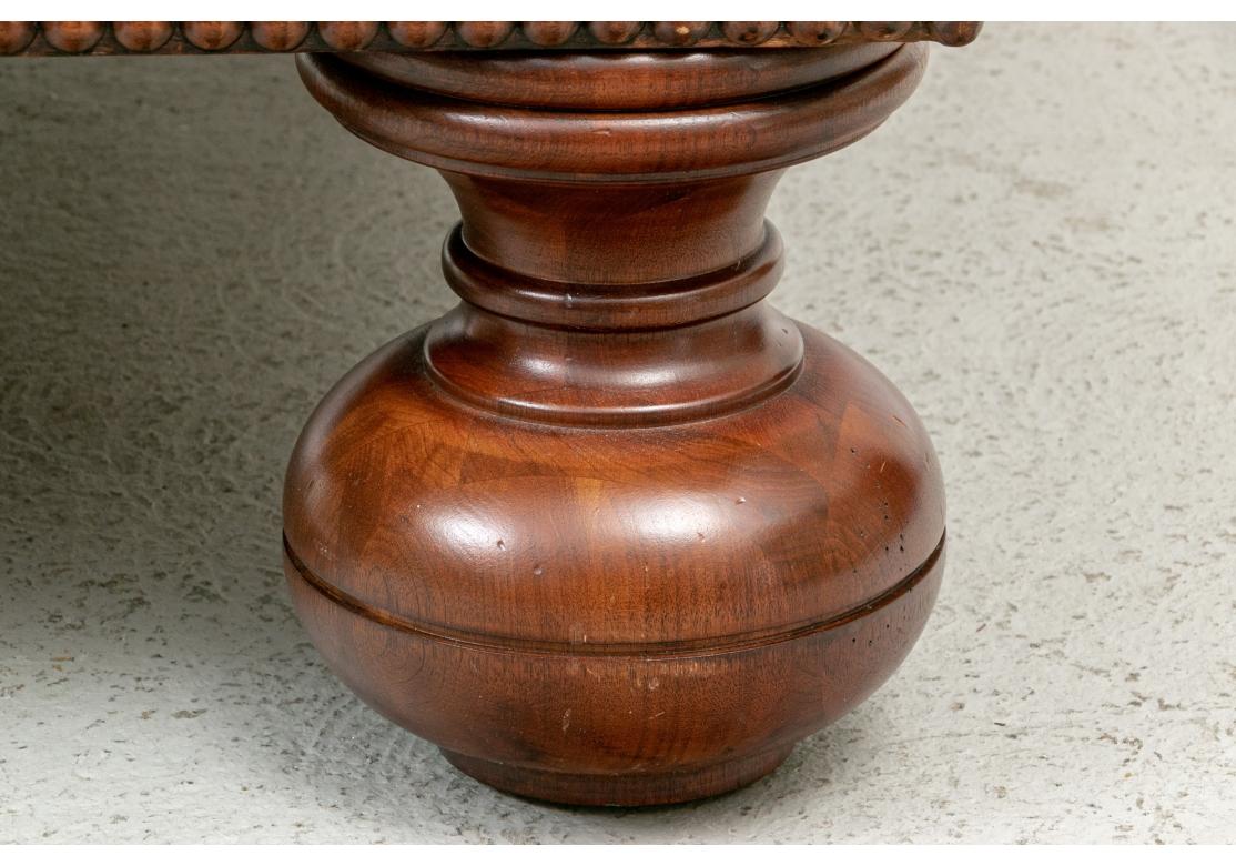 Large Scale Parquet Wood Low Table For Sale 1