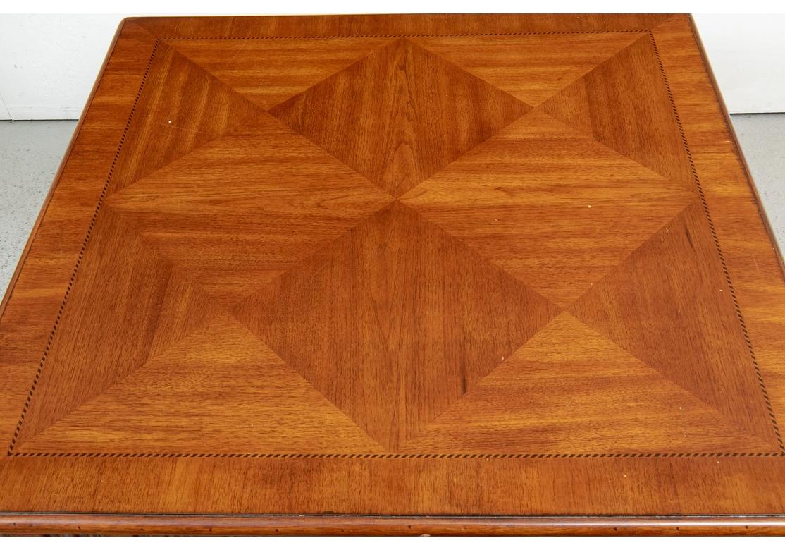 Large Scale Parquet Wood Low Table For Sale 2