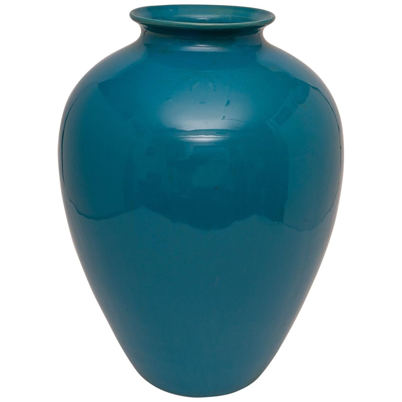 Large Scale Peking Blue Vase