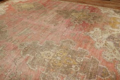 Zabihi Collection Large Scale Pink Turkish Kars Oversize Rug