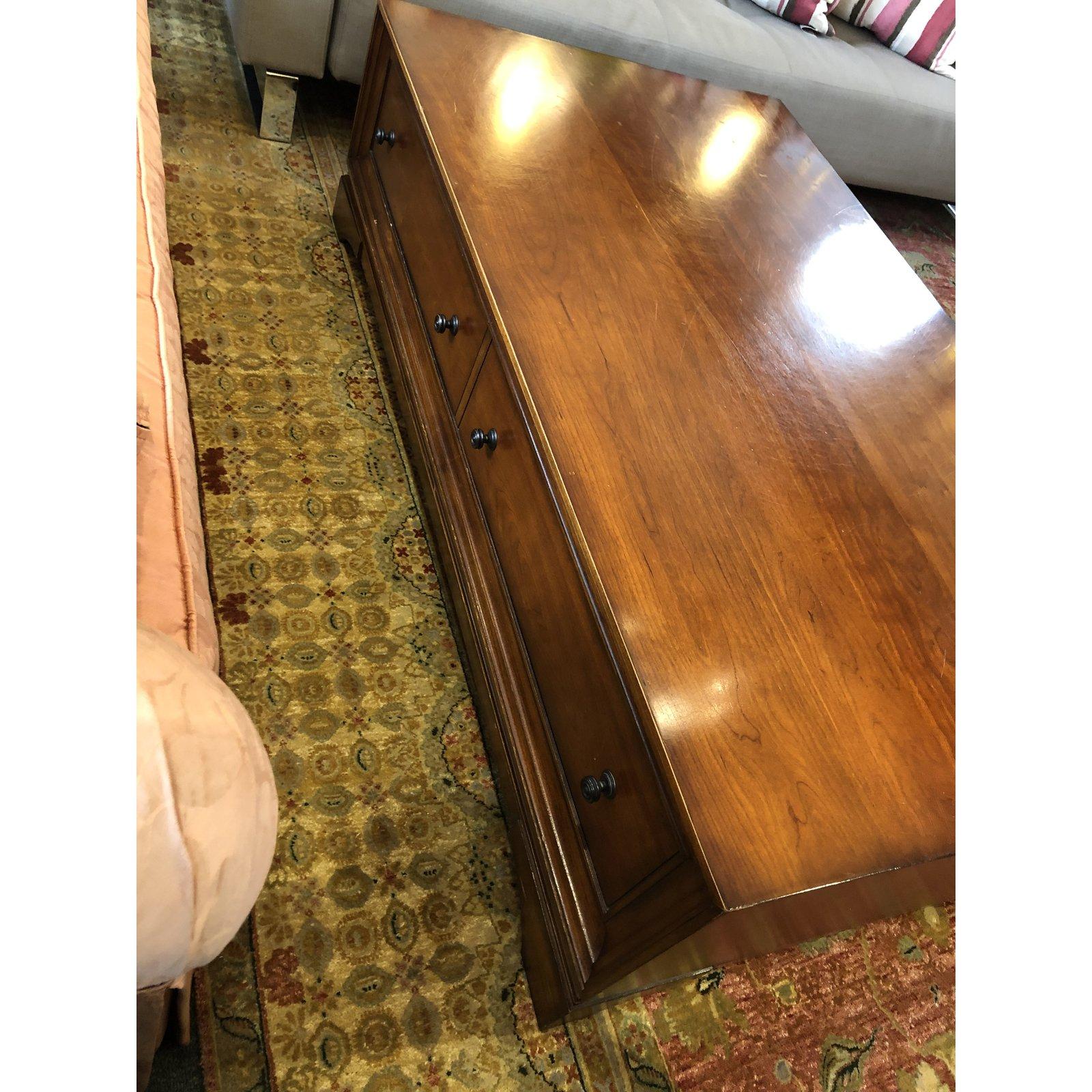 restoration hardware coffee table