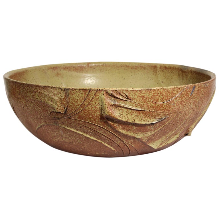 Large Scale Pro/Artisan Architectural Pottery Planter Sculpture by