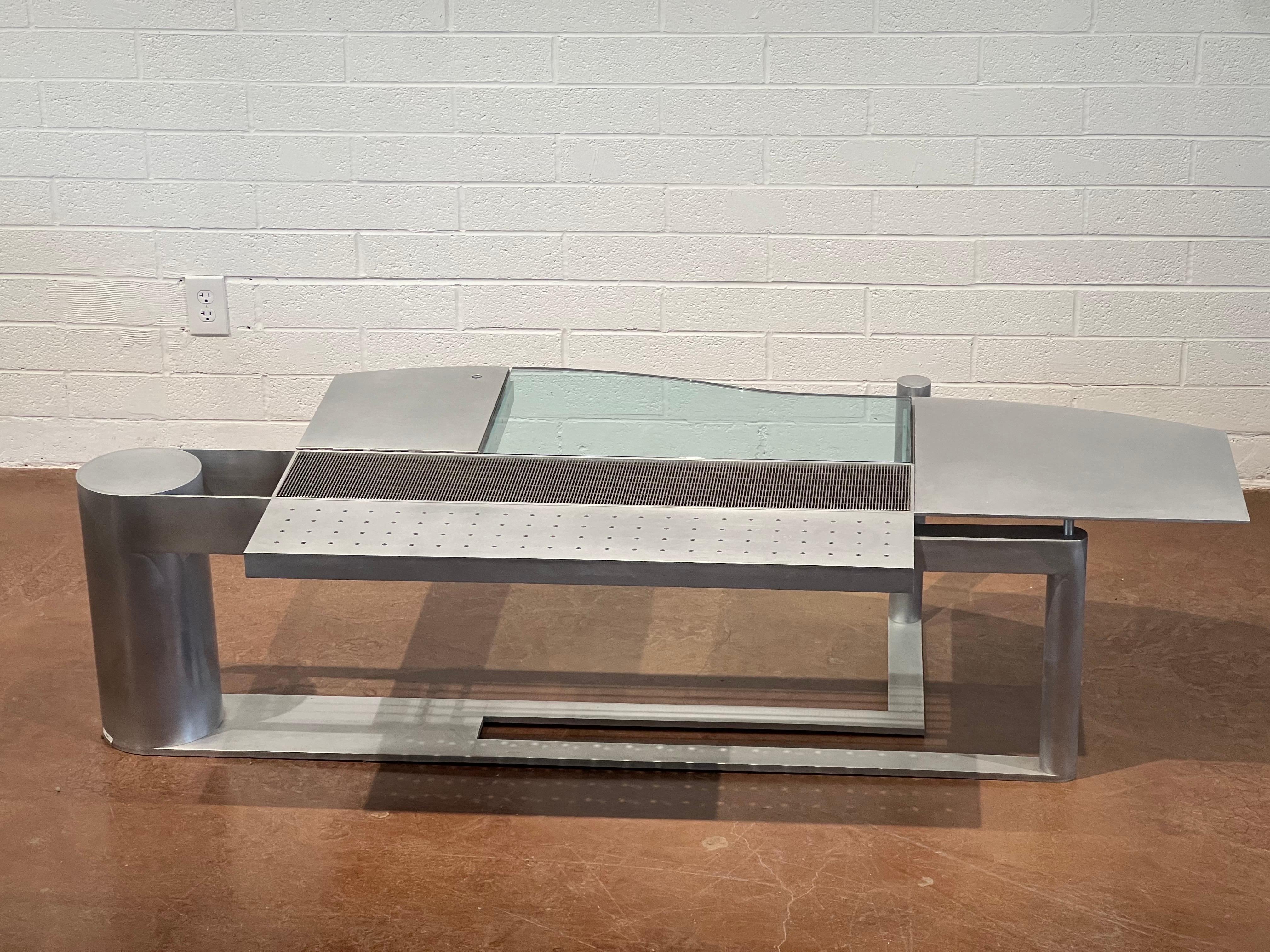 Post-Modern Large Scale Robert Whitton Prototype Coffee Table For Sale