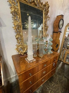 Obelisco di cristallo di rocca di grandi dimensioni