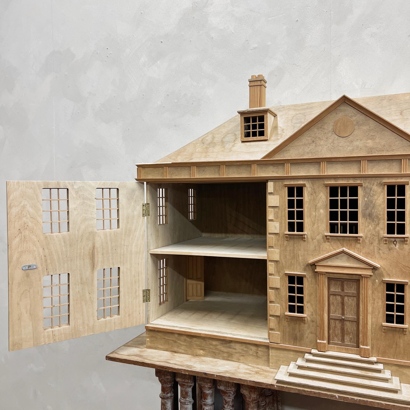 Large Scale, Scratch Built Wooden Georgian House 3