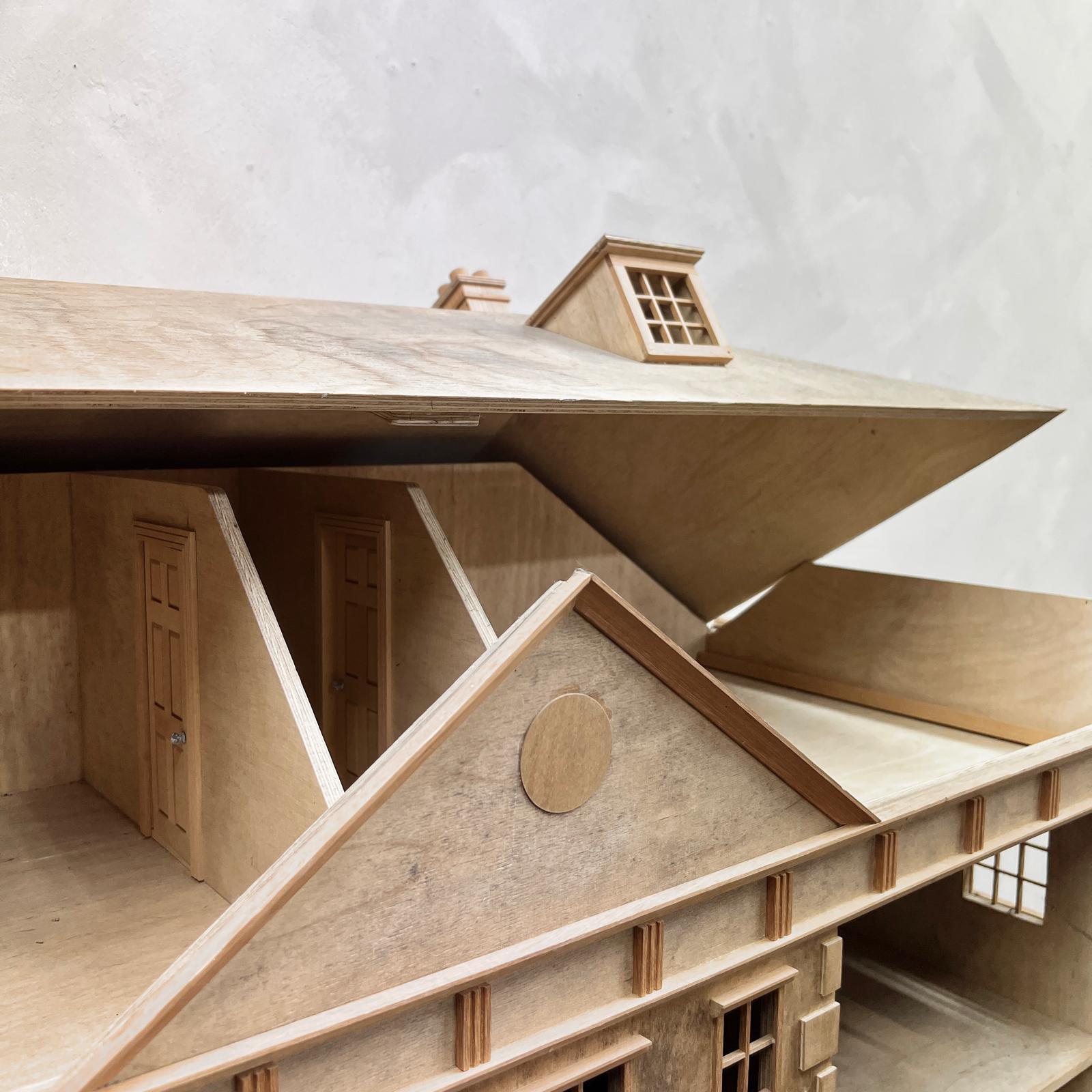 Large Scale, Scratch Built Wooden Georgian House 9